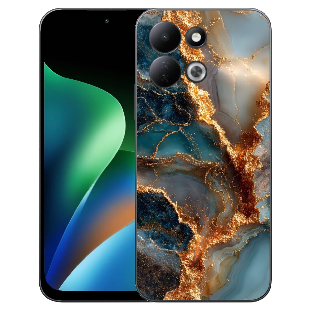 Gelový kryt mmCase na Xiaomi Redmi 17 4G/5G - abstraktní motiv 33