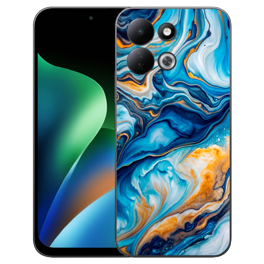 Gelový kryt mmCase na Xiaomi Redmi 17 4G/5G - abstraktní motiv 34