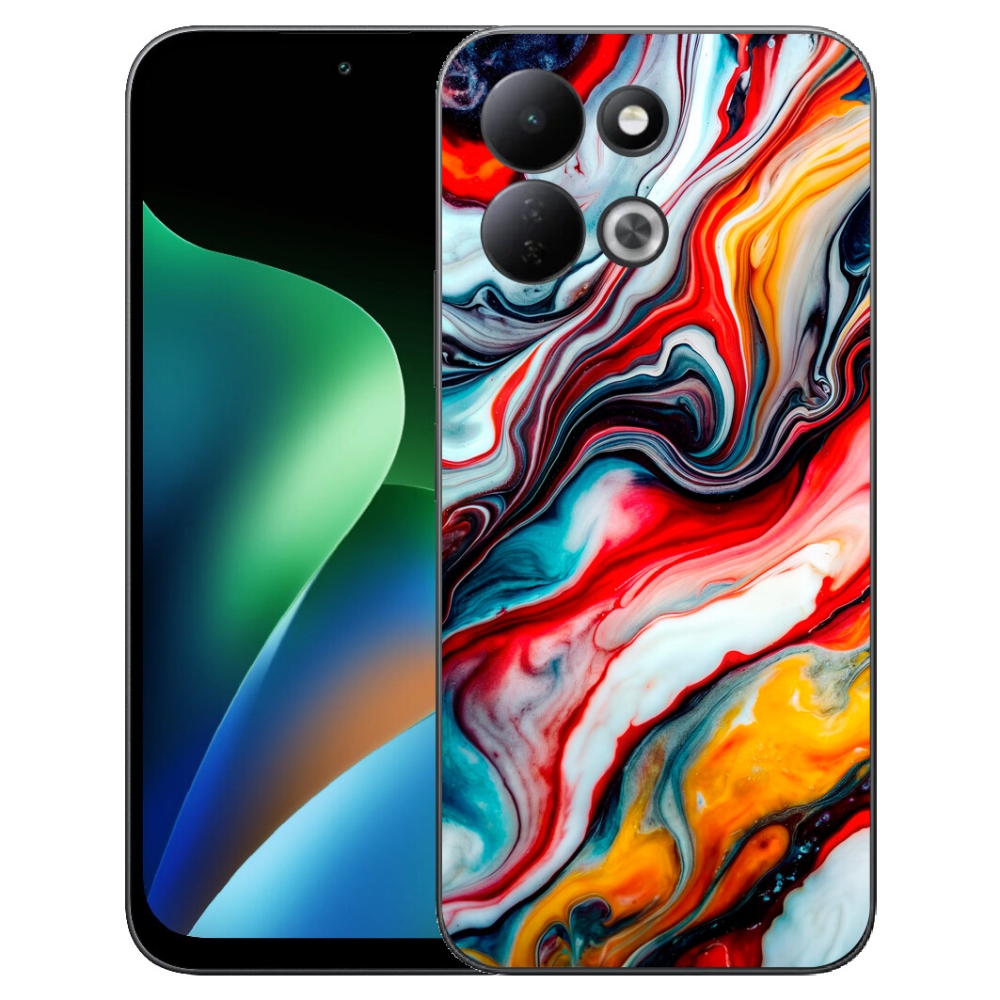 Gelový kryt mmCase na Xiaomi Redmi 17 4G/5G - abstraktní motiv 35