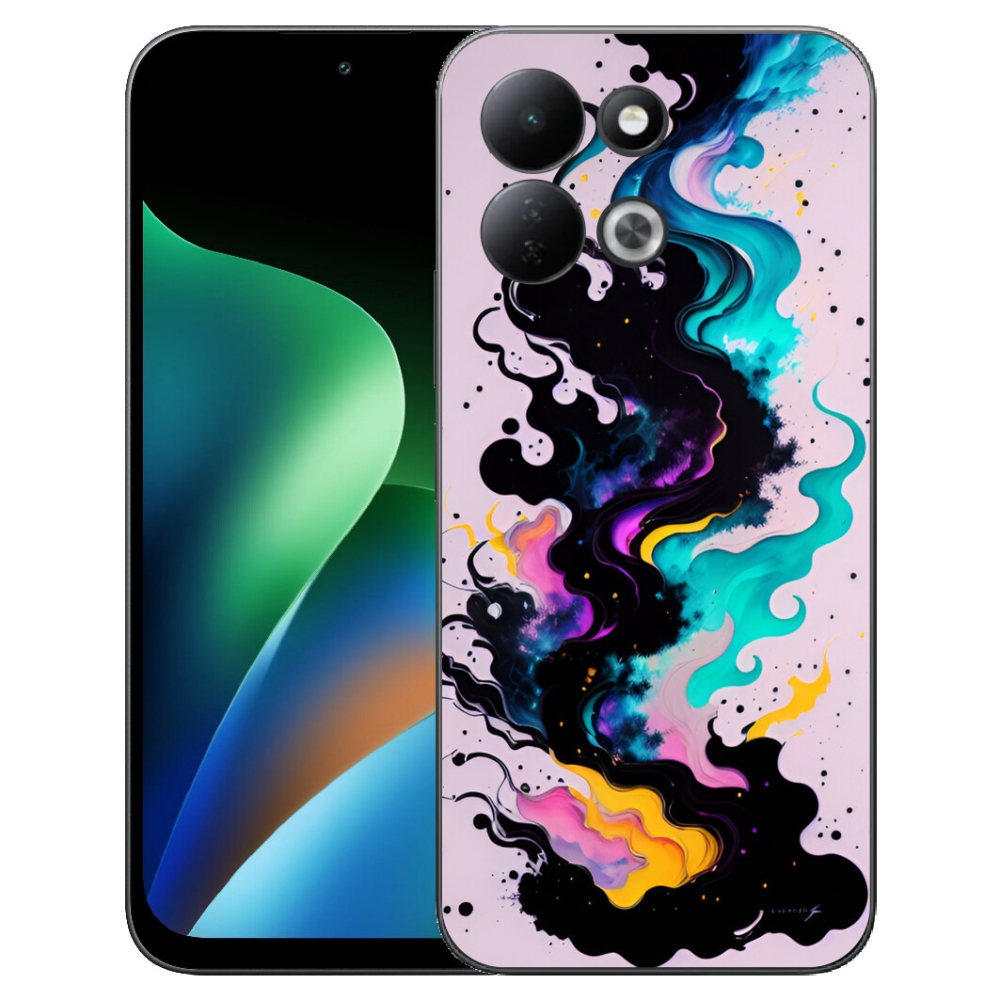 Gelový kryt mmCase na Xiaomi Redmi 17 4G/5G - abstraktní motiv 4