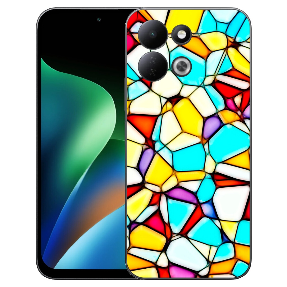 Gelový kryt mmCase na Xiaomi Redmi 17 4G/5G - abstraktní motiv 40