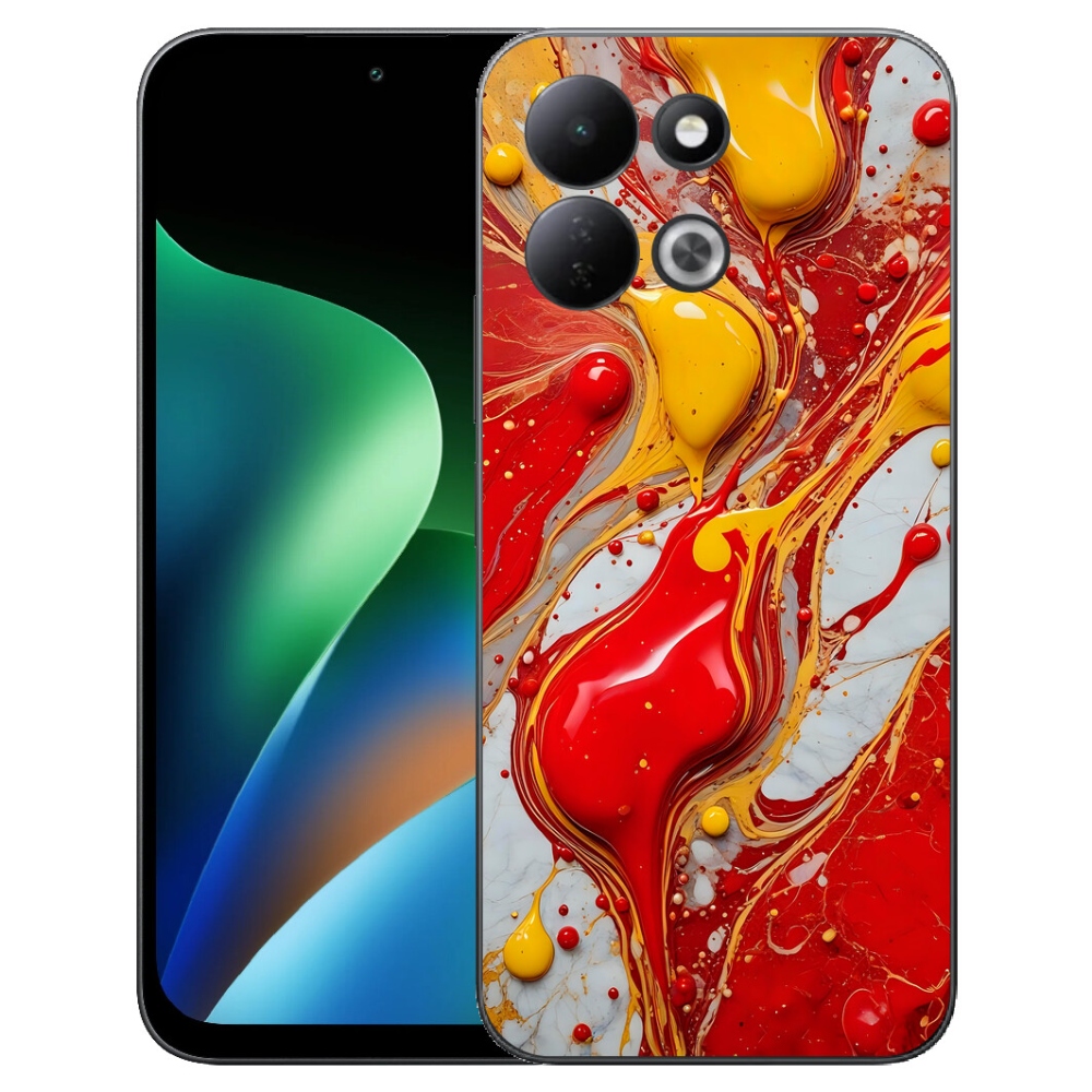 Gelový kryt mmCase na Xiaomi Redmi 17 4G/5G - abstraktní motiv 42