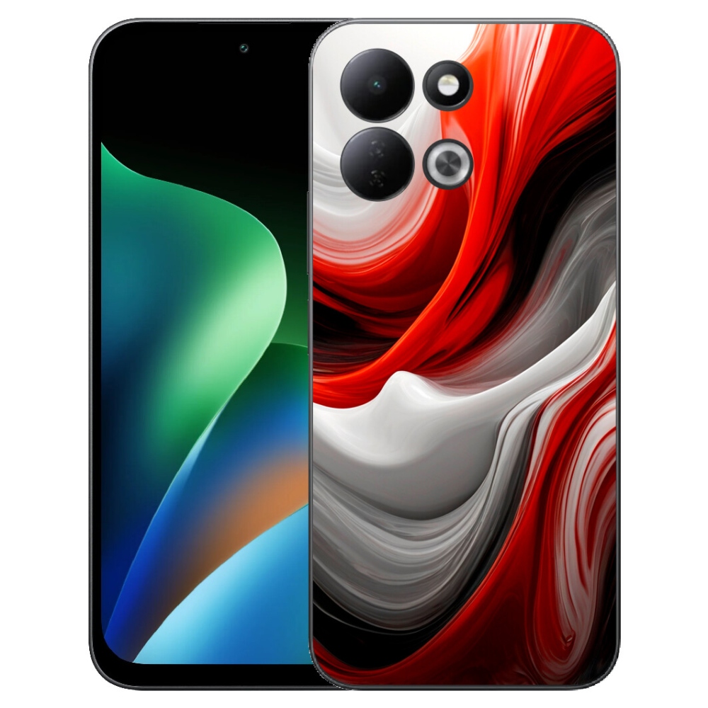 Gelový kryt mmCase na Xiaomi Redmi 17 4G/5G - abstraktní motiv 47