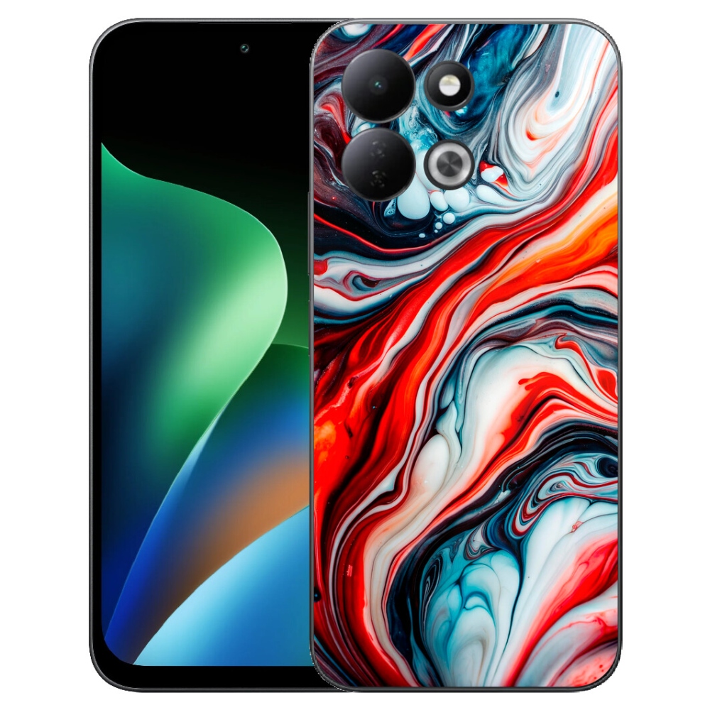 Gelový kryt mmCase na Xiaomi Redmi 17 4G/5G - abstraktní motiv 63