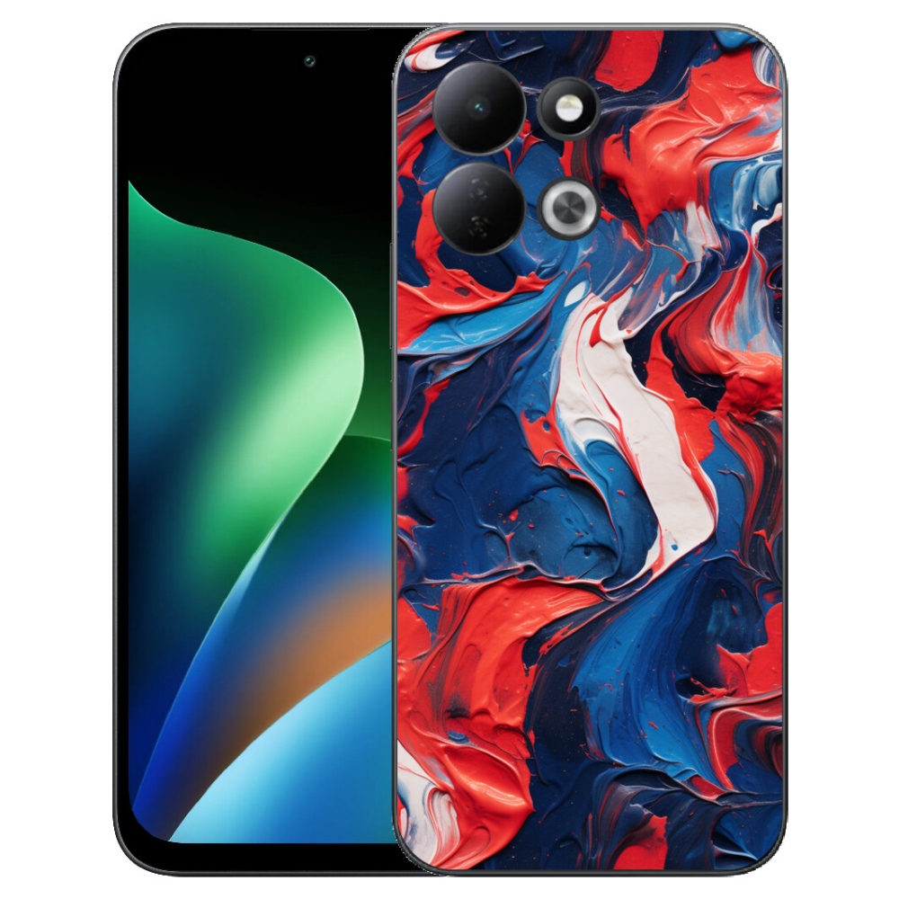 Gelový kryt mmCase na Xiaomi Redmi 17 4G/5G - abstraktní motiv 7