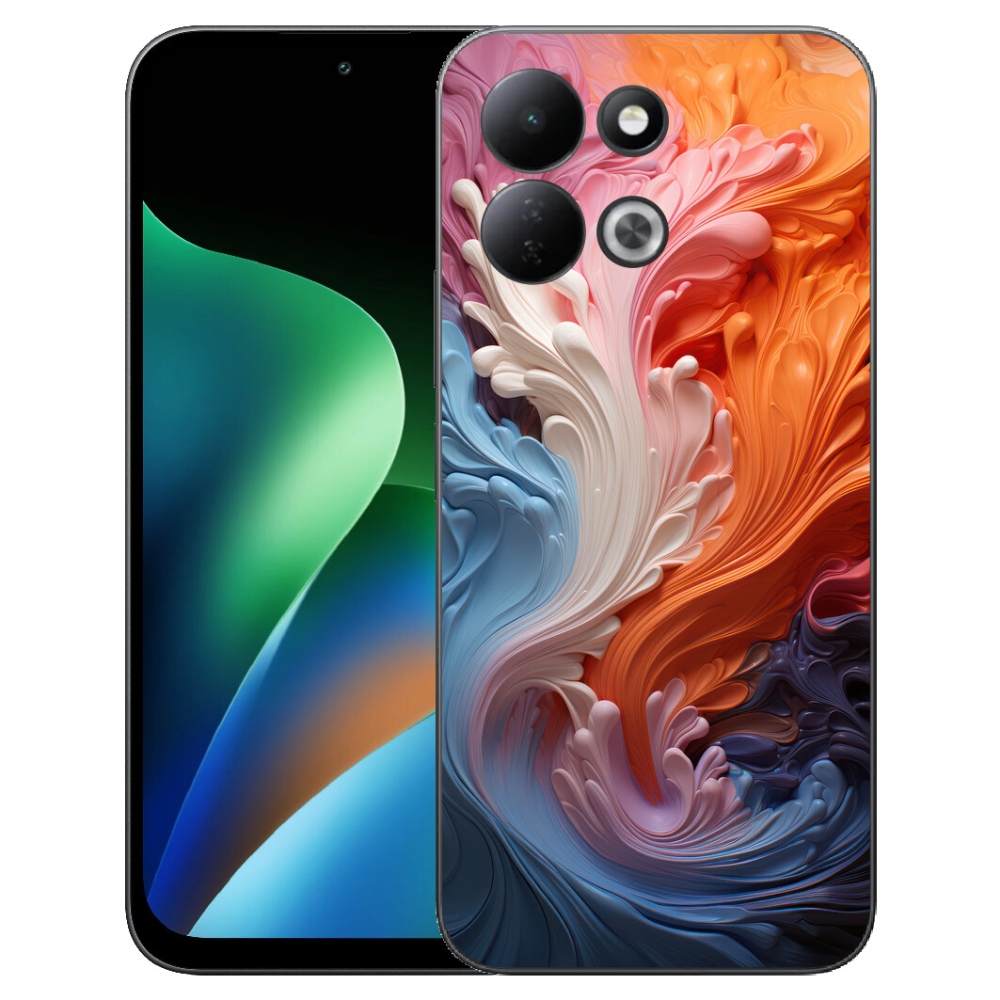 Gelový kryt mmCase na Xiaomi Redmi 17 4G/5G - abstraktní motiv 8