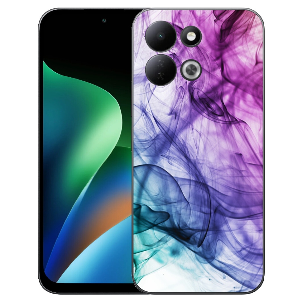 Gelový kryt mmCase na Xiaomi Redmi 17 4G/5G - abstraktní vzor