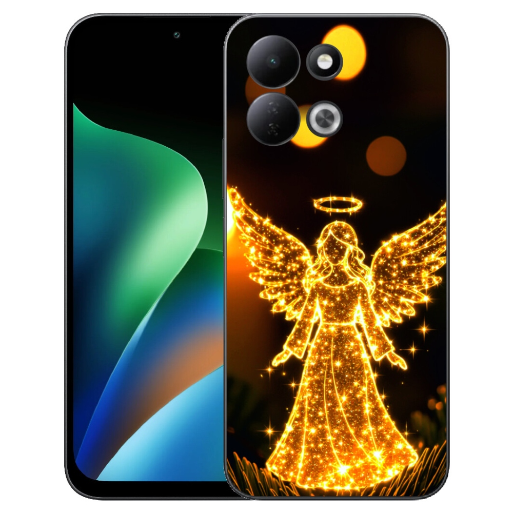 Gelový kryt mmCase na Xiaomi Redmi 17 4G/5G - anděl