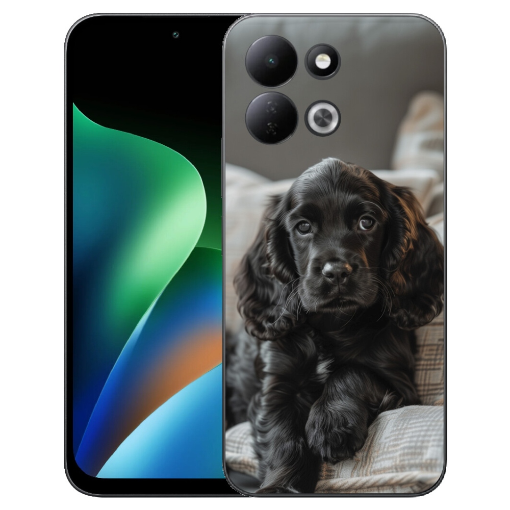 Gelový kryt mmCase na Xiaomi Redmi 17 4G/5G - anglický kokršpaněl