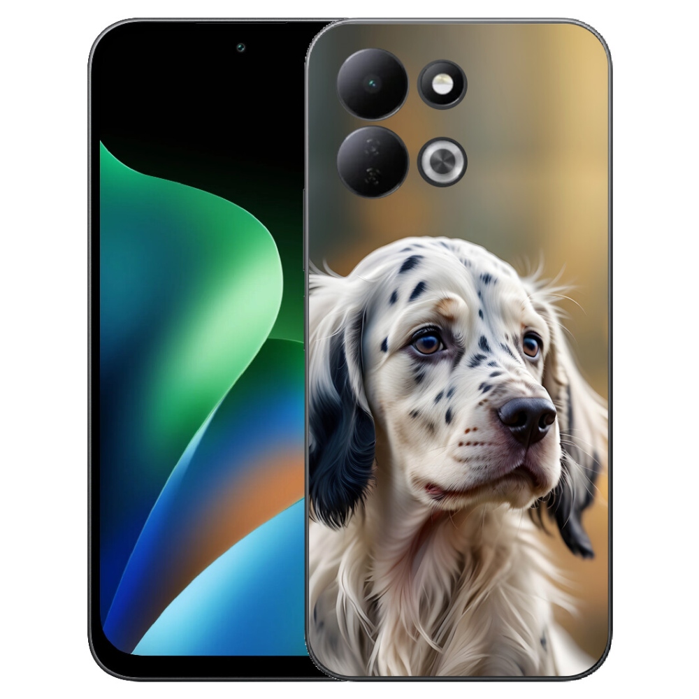 Gelový kryt mmCase na Xiaomi Redmi 17 4G/5G - anglický setr