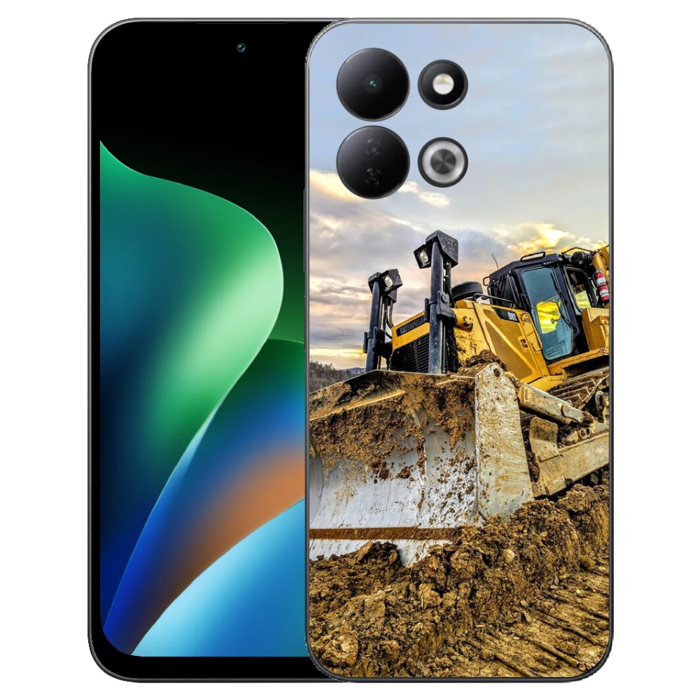 Gelový kryt mmCase na Xiaomi Redmi 17 4G/5G - bagr