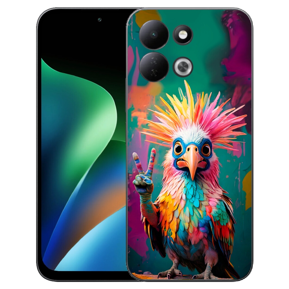 Gelový kryt mmCase na Xiaomi Redmi 17 4G/5G - barevný rebel