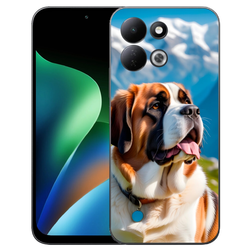 Gelový kryt mmCase na Xiaomi Redmi 17 4G/5G - bernardýn