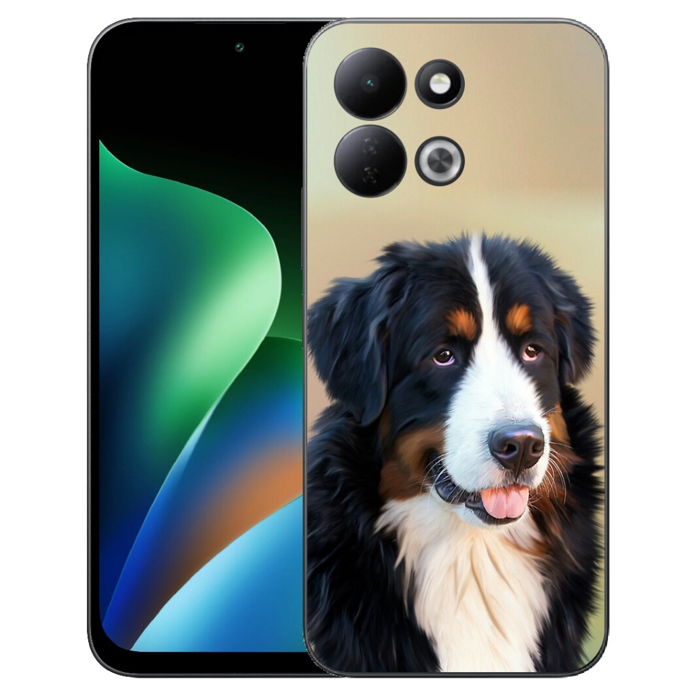 Gelový kryt mmCase na Xiaomi Redmi 17 4G/5G - bernský salašnický pes