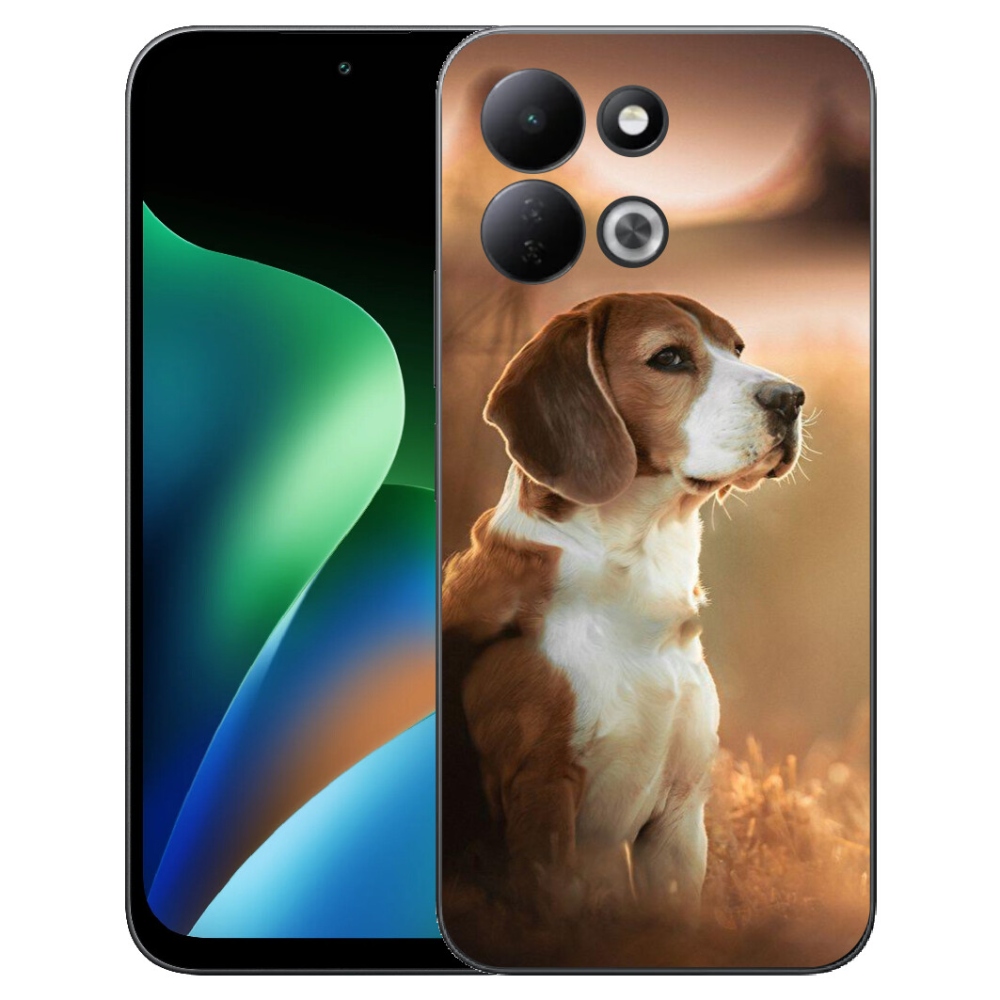 Gelový kryt mmCase na Xiaomi Redmi 17 4G/5G - bígl