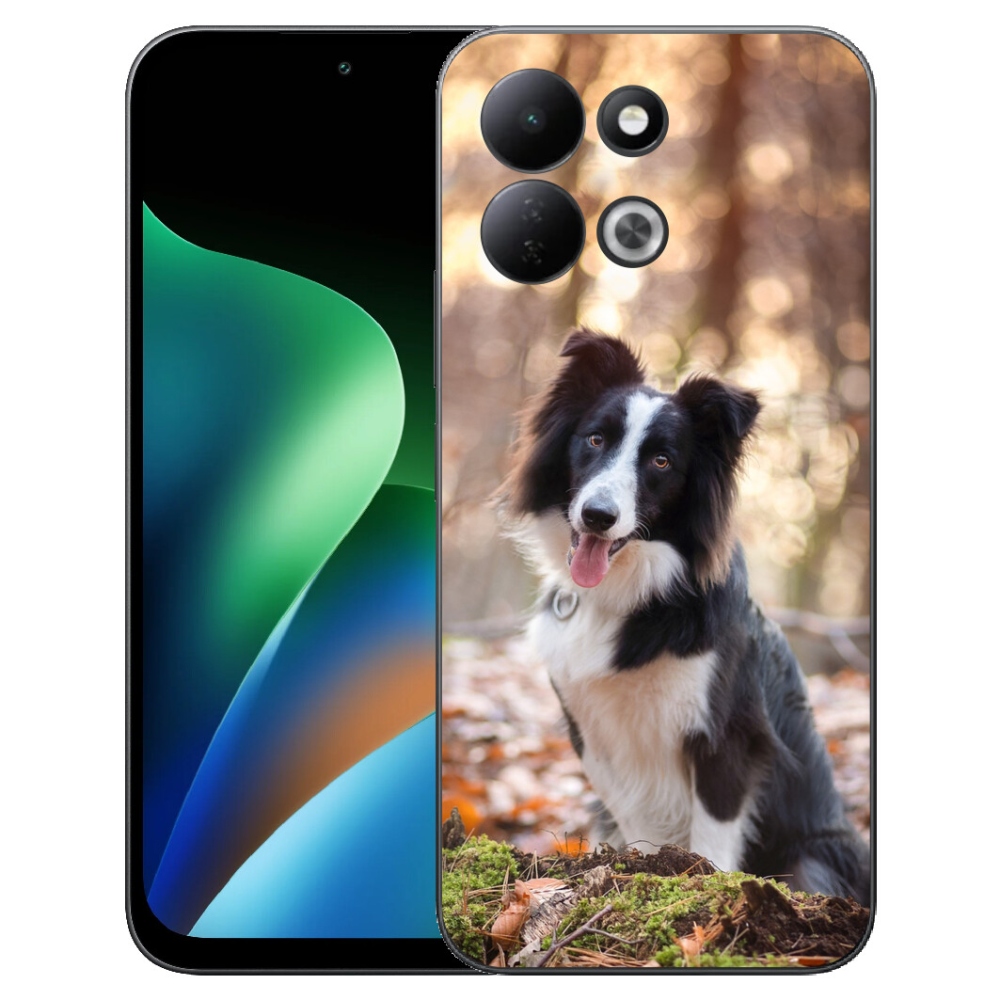 Gelový kryt mmCase na Xiaomi Redmi 17 4G/5G - border kolie 1