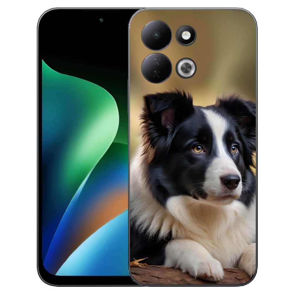 Gelový kryt mmCase na Xiaomi Redmi 17 4G/5G - border kolie 2