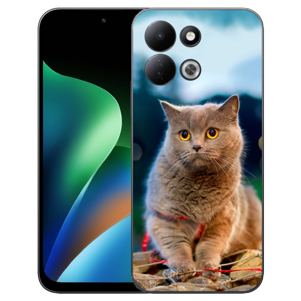 Gelový kryt mmCase na Xiaomi Redmi 17 4G/5G - britská modrá 2