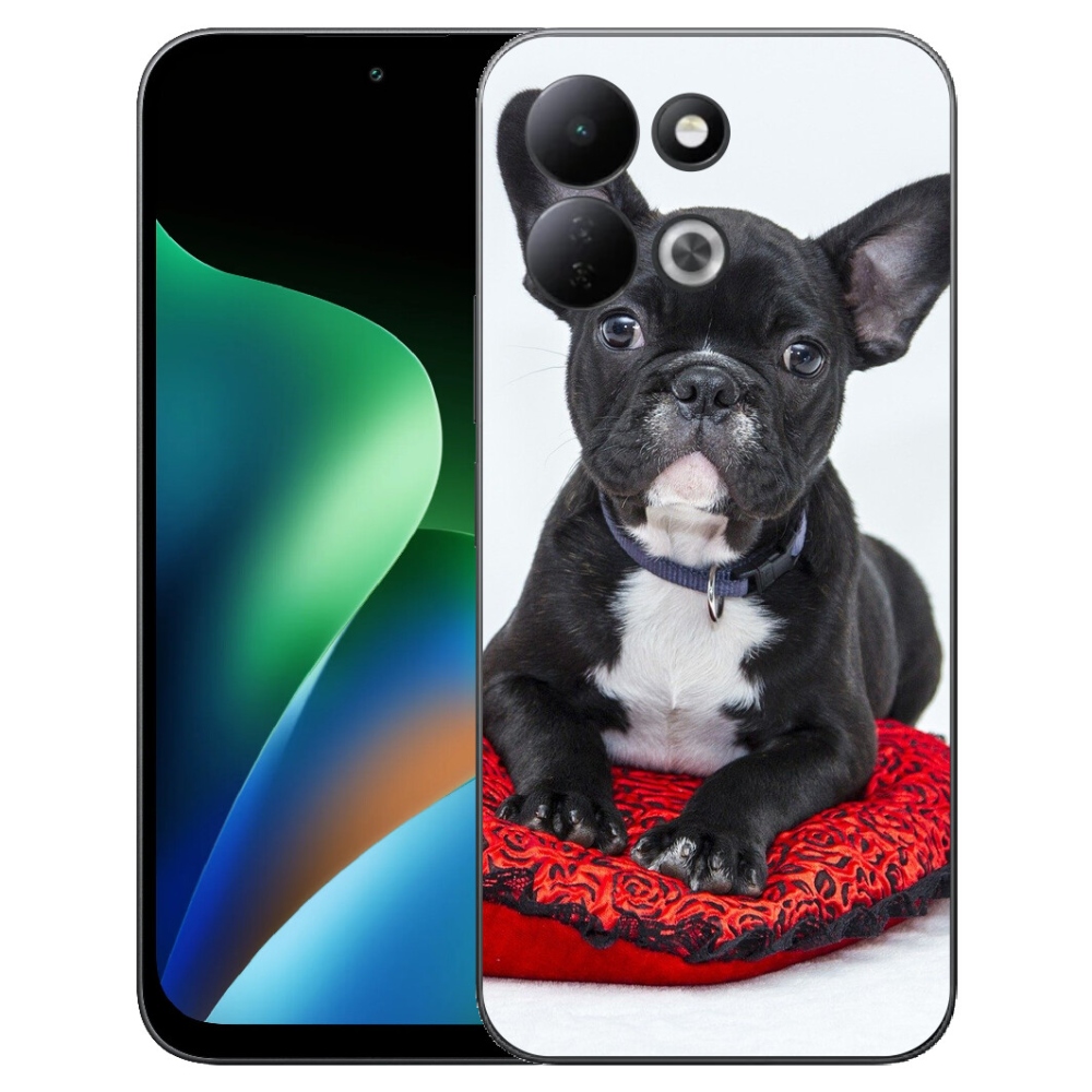 Gelový kryt mmCase na Xiaomi Redmi 17 4G/5G - buldok