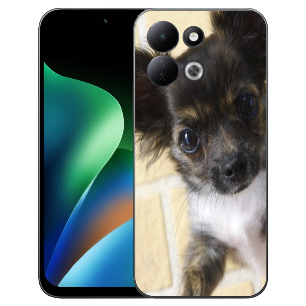 Gelový kryt mmCase na Xiaomi Redmi 17 4G/5G - čivava 2
