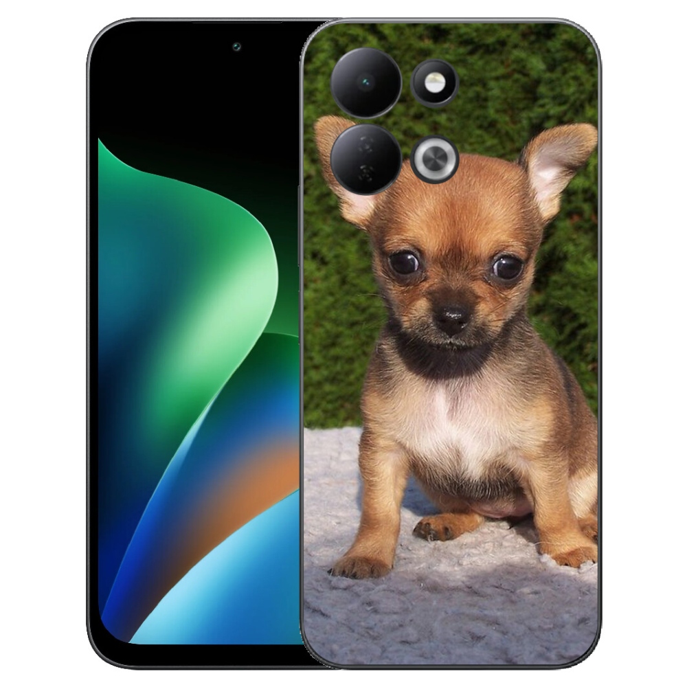 Gelový kryt mmCase na Xiaomi Redmi 17 4G/5G - čivava 3