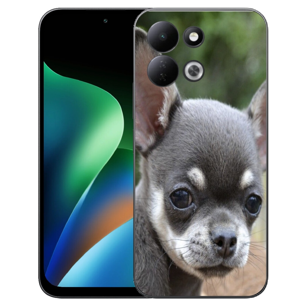 Gelový kryt mmCase na Xiaomi Redmi 17 4G/5G - čivava