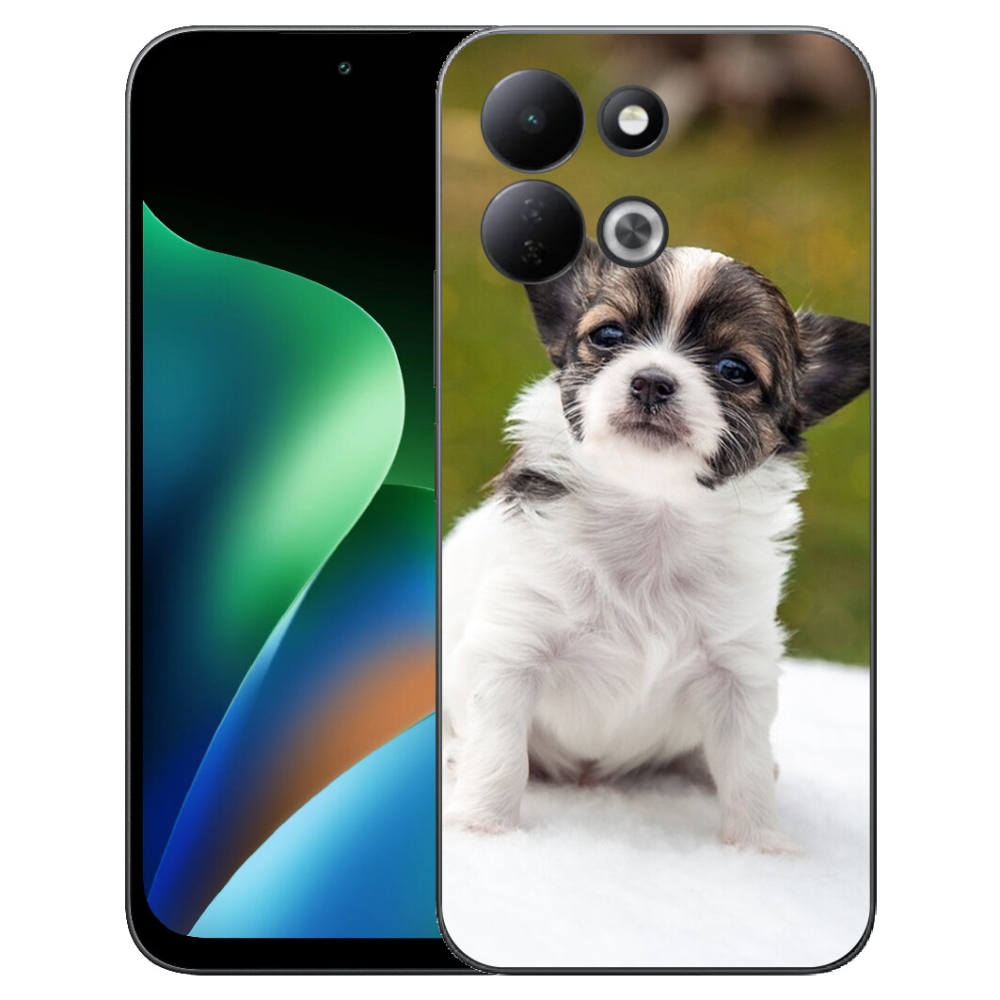 Gelový kryt mmCase na Xiaomi Redmi 17 4G/5G - čivava 4