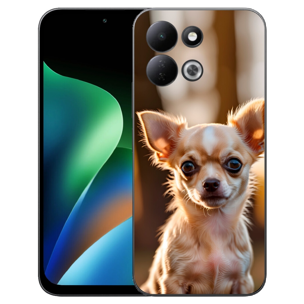 Gelový kryt mmCase na Xiaomi Redmi 17 4G/5G - čivava 6