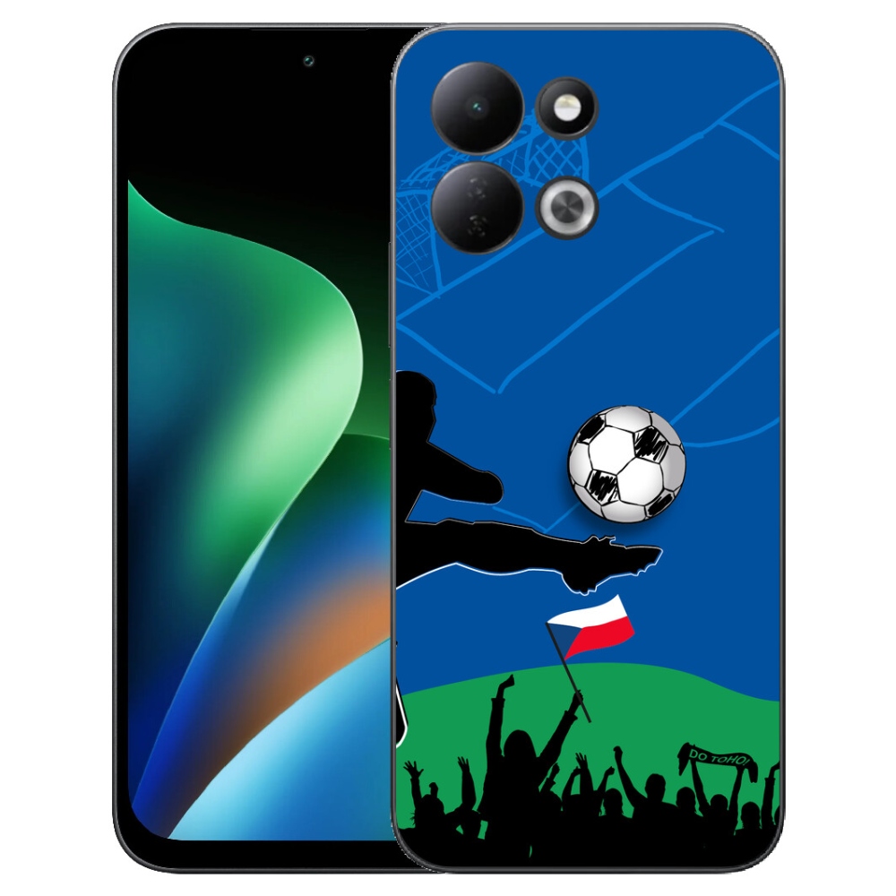 Gelový kryt mmCase na Xiaomi Redmi 17 4G/5G - fanoušci fotbalu