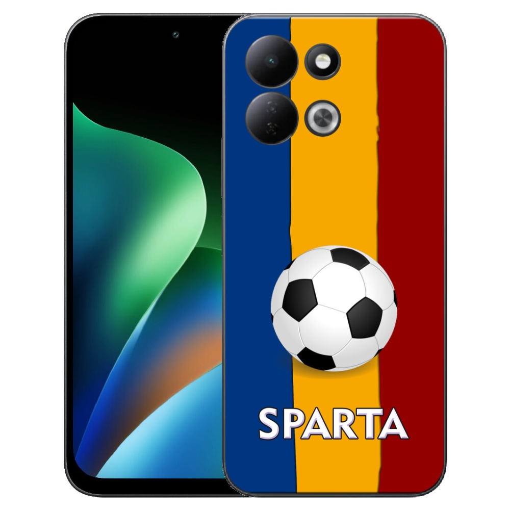 Gelový kryt mmCase na Xiaomi Redmi 17 4G/5G - fotbal 1