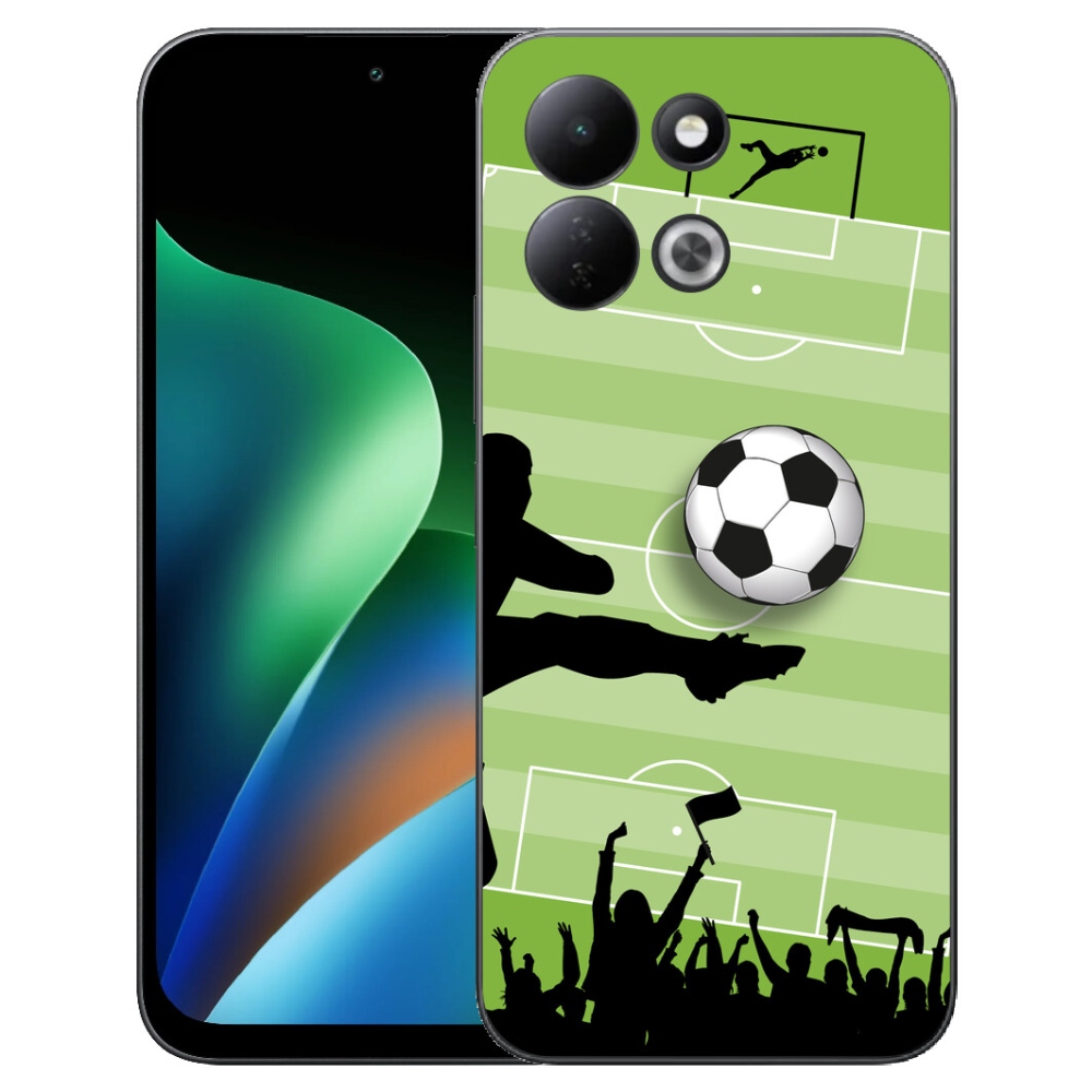 Gelový kryt mmCase na Xiaomi Redmi 17 4G/5G - fotbal 3