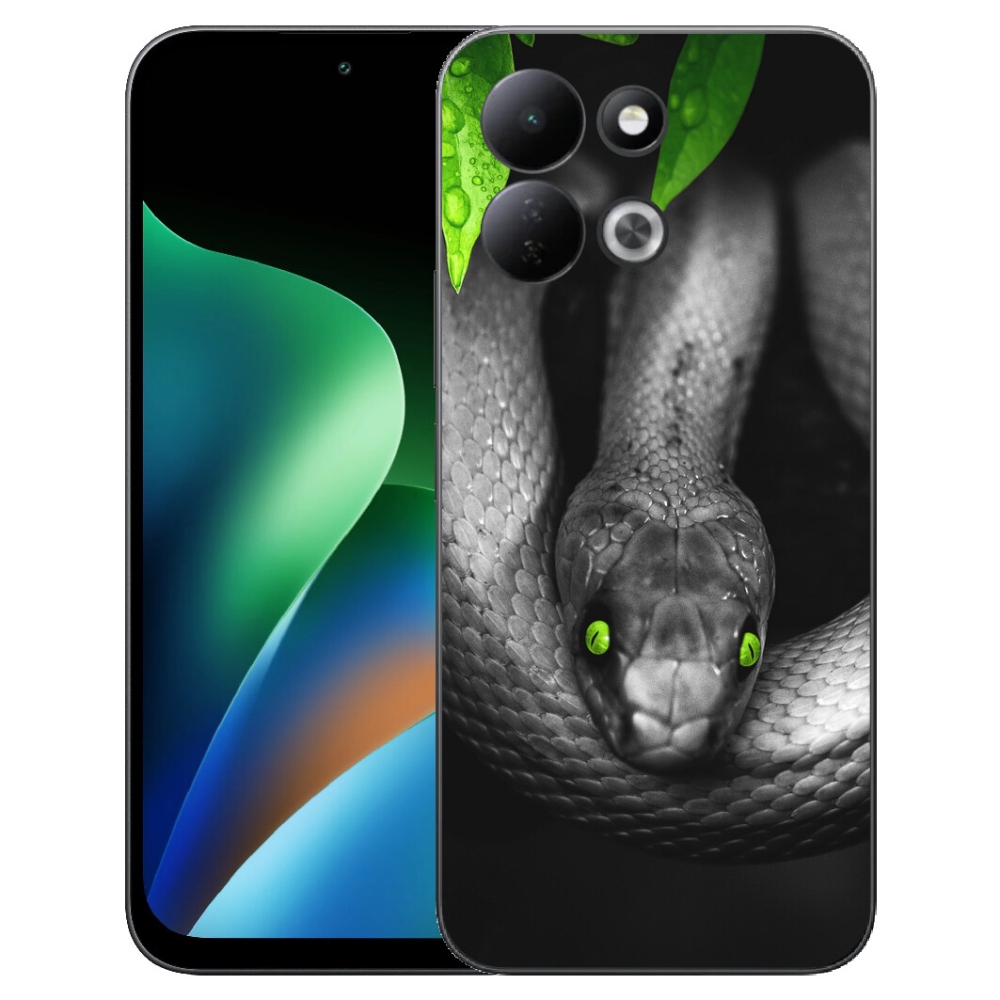 Gelový kryt mmCase na Xiaomi Redmi 17 4G/5G - had