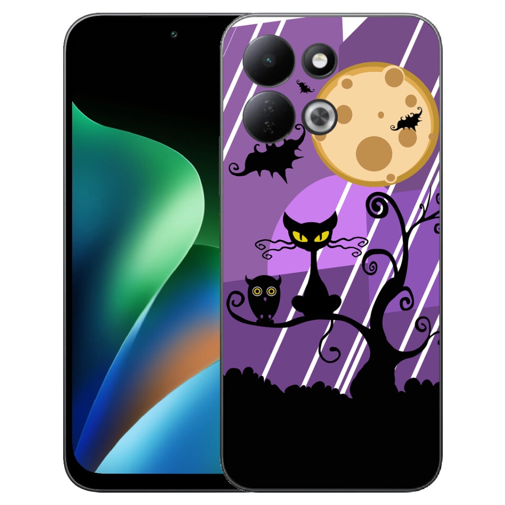 Gelový kryt mmCase na Xiaomi Redmi 17 4G/5G - halloween