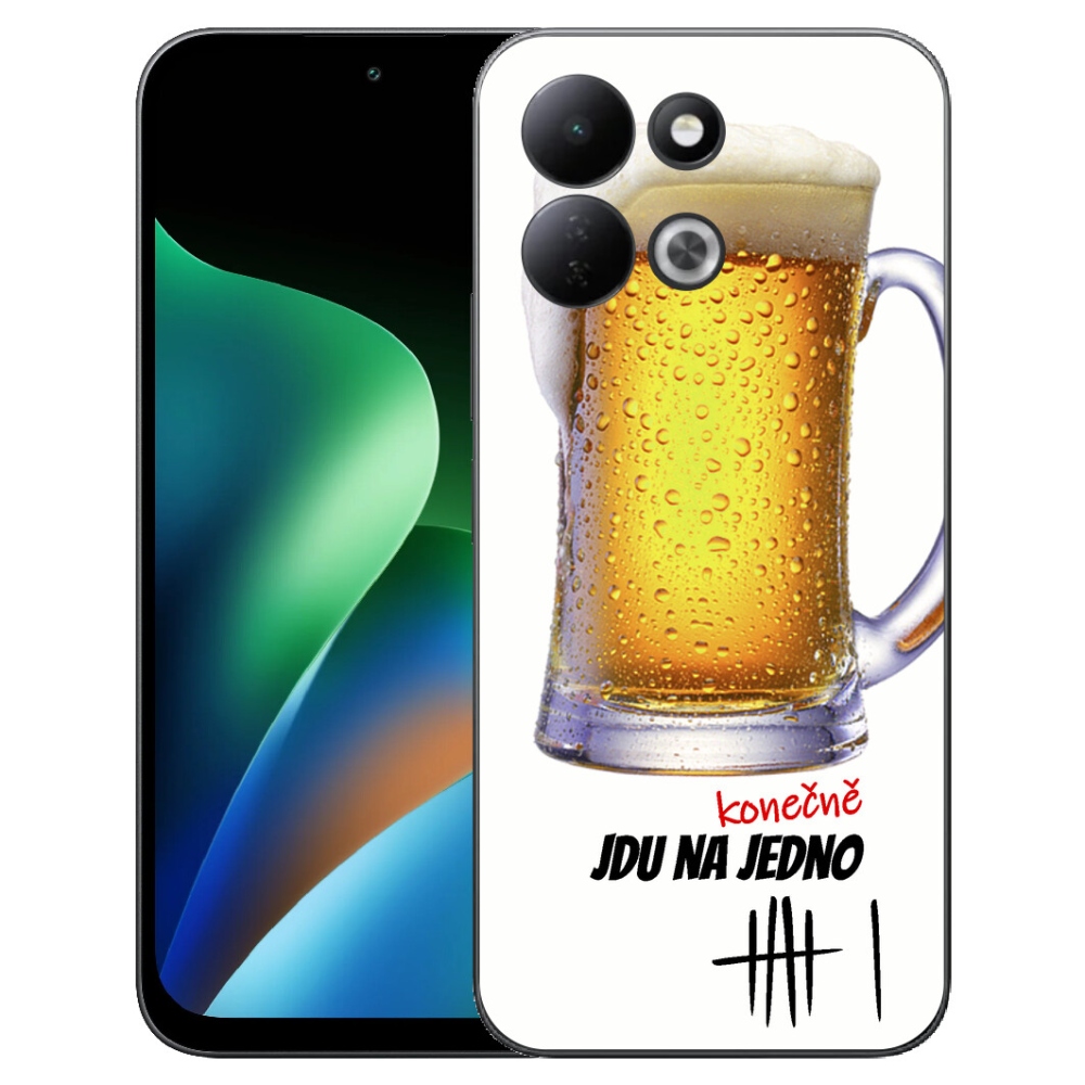 Gelový kryt mmCase na Xiaomi Redmi 17 4G/5G - jdu na jedno