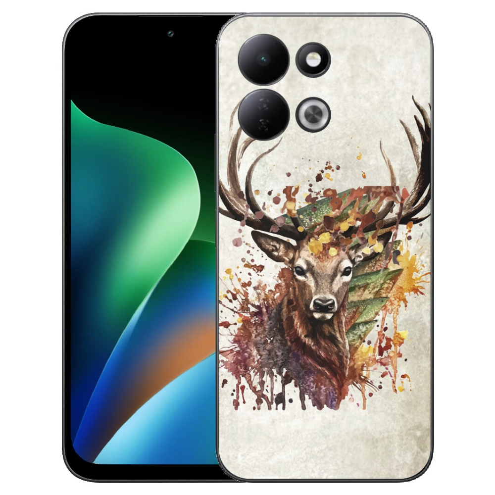 Gelový kryt mmCase na Xiaomi Redmi 17 4G/5G - jelen 1