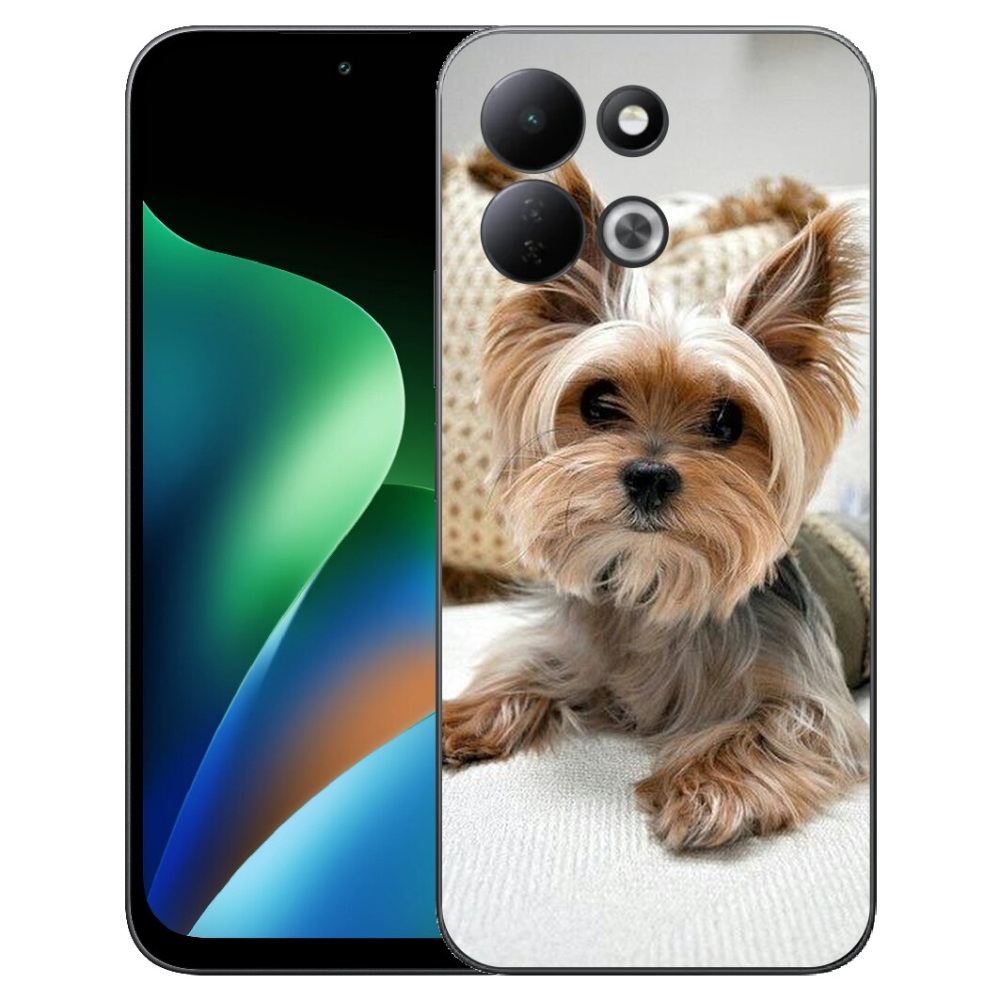 Gelový kryt mmCase na Xiaomi Redmi 17 4G/5G - jorkšír 5