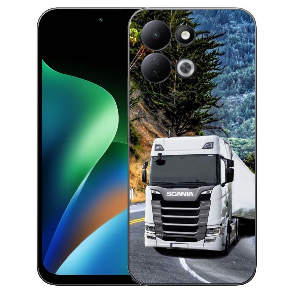 Gelový kryt mmCase na Xiaomi Redmi 17 4G/5G - kamion 1