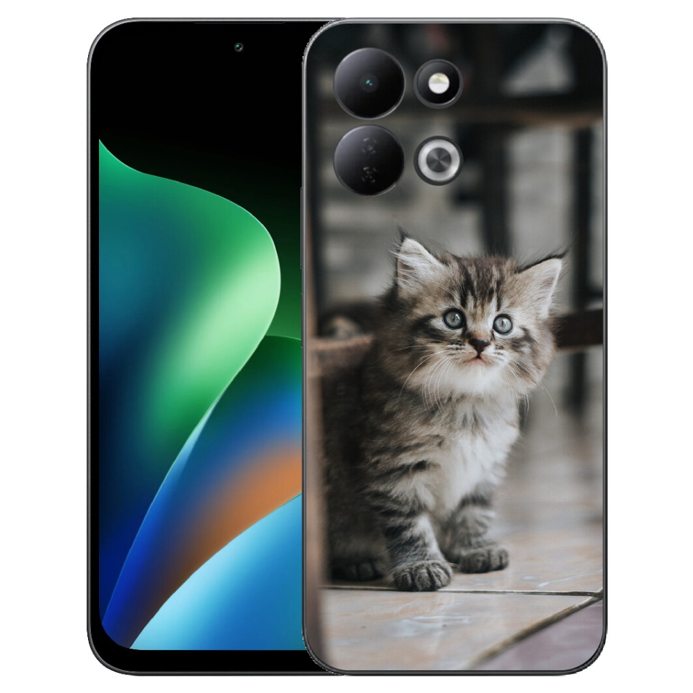 Gelový kryt mmCase na Xiaomi Redmi 17 4G/5G - koťátko