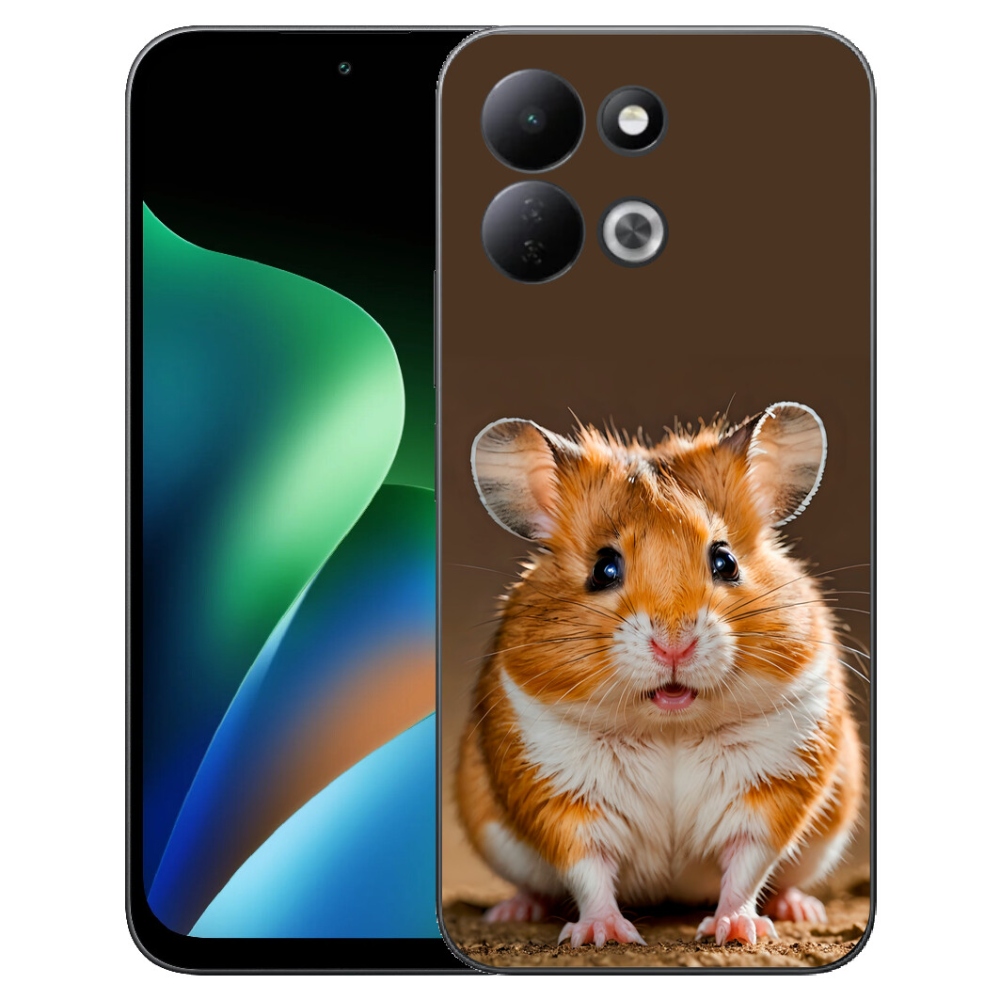 Gelový kryt mmCase na Xiaomi Redmi 17 4G/5G - křeček