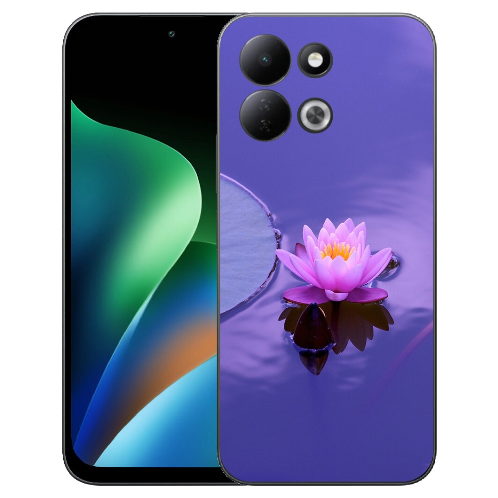 Gelový kryt mmCase na Xiaomi Redmi 17 4G/5G - květ na hladině