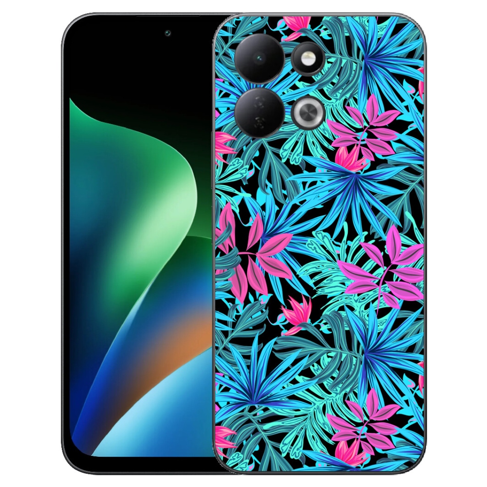 Gelový kryt mmCase na Xiaomi Redmi 17 4G/5G - květiny 3