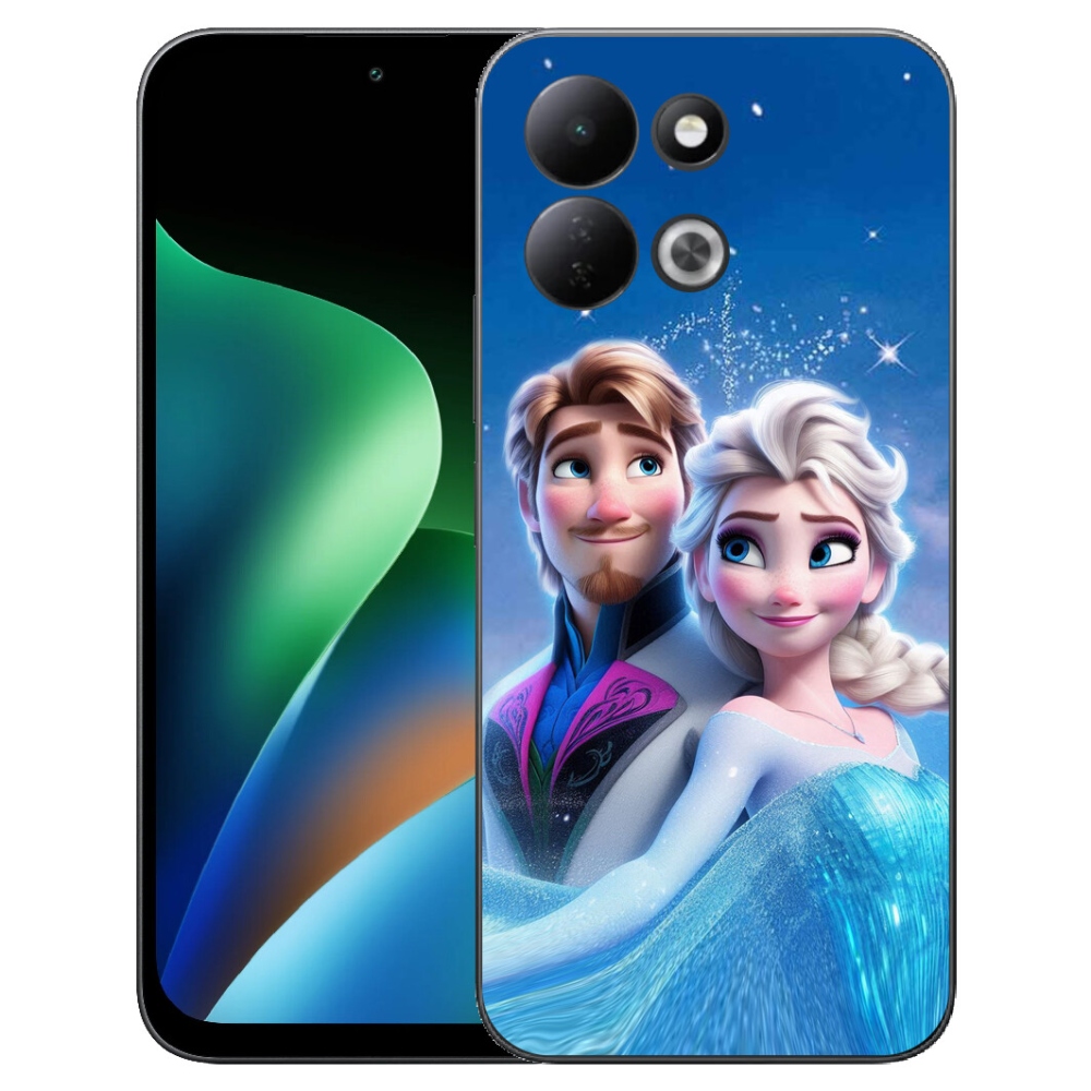 Gelový kryt mmCase na Xiaomi Redmi 17 4G/5G - ledové království 1
