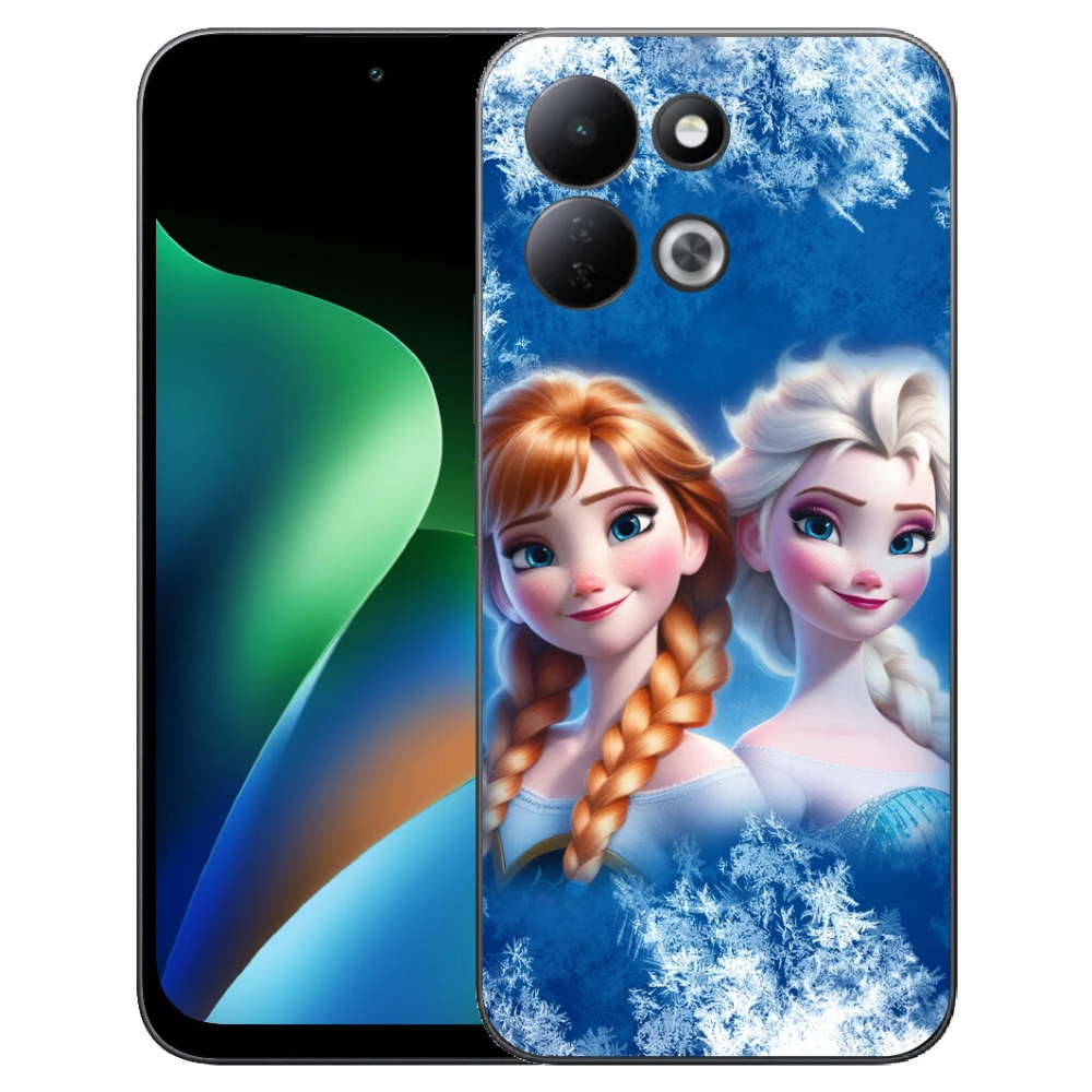 Gelový kryt mmCase na Xiaomi Redmi 17 4G/5G - ledové království 2