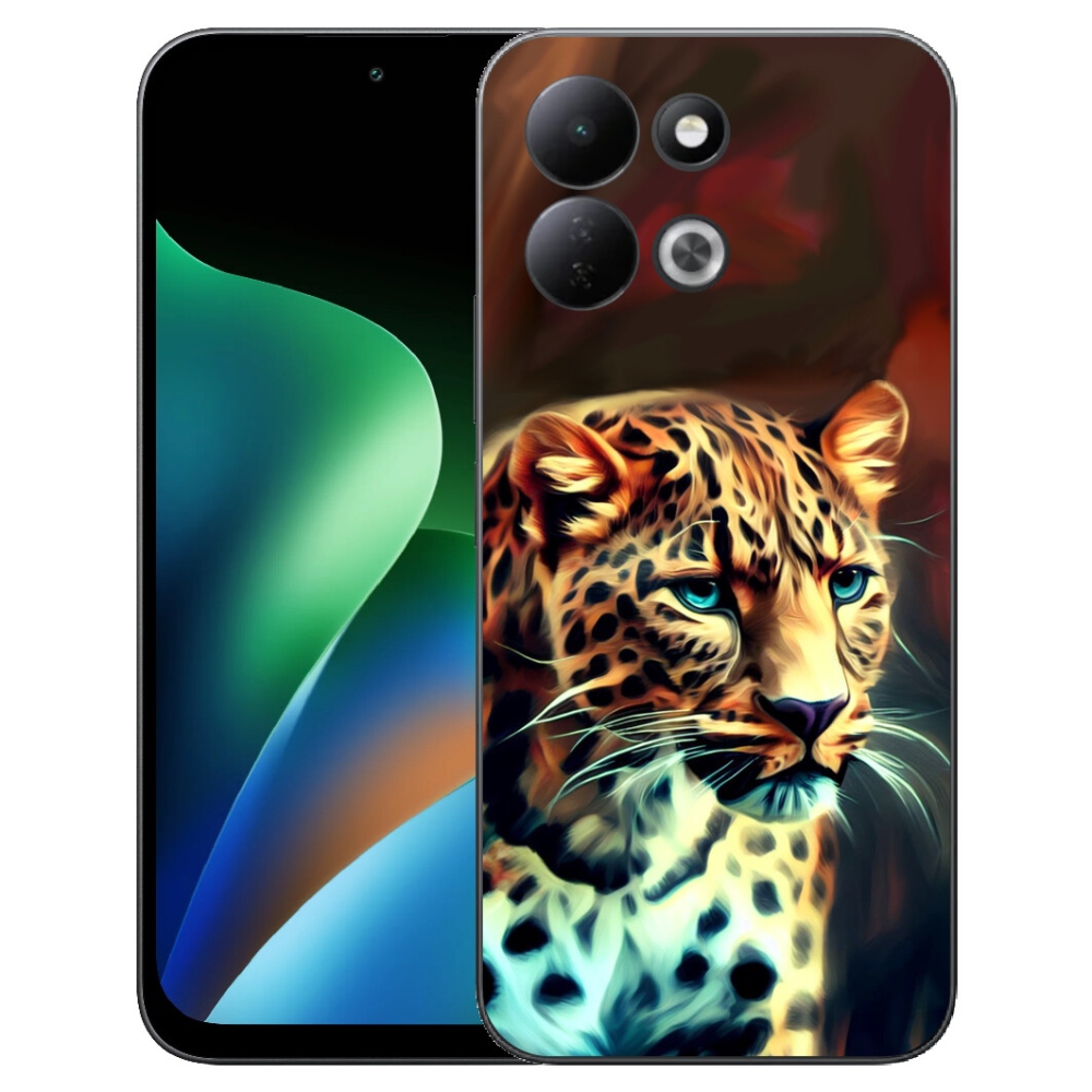 Gelový kryt mmCase na Xiaomi Redmi 17 4G/5G - leopard