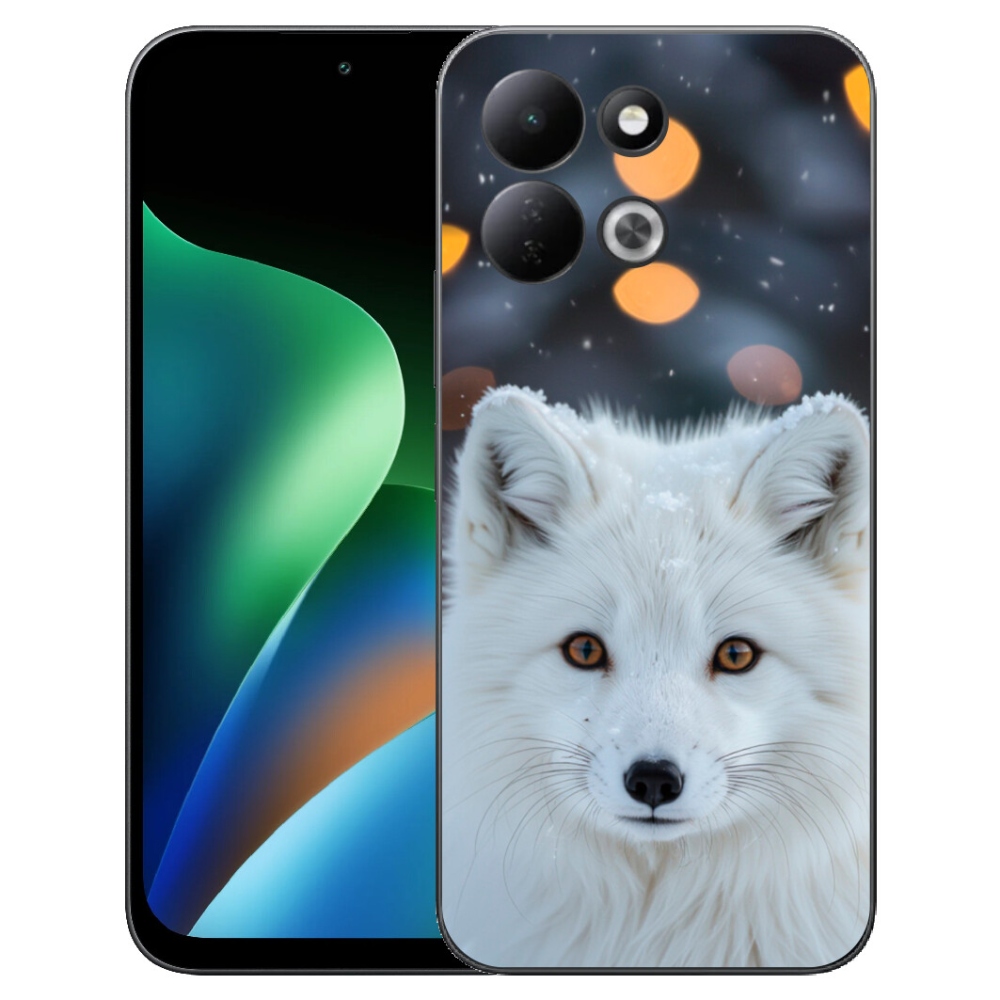 Gelový kryt mmCase na Xiaomi Redmi 17 4G/5G - liška polární