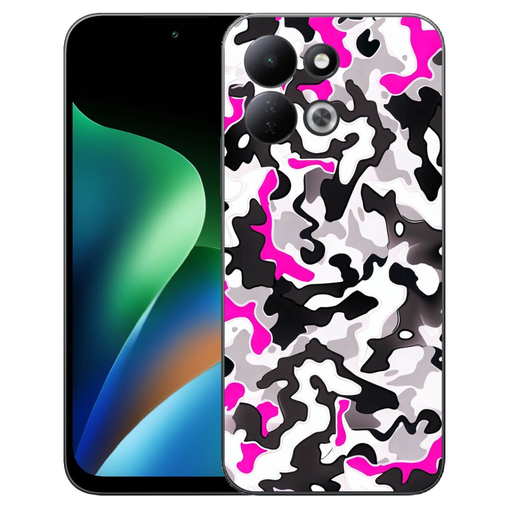 Gelový kryt mmCase na Xiaomi Redmi 17 4G/5G - maskáčový vzor 5