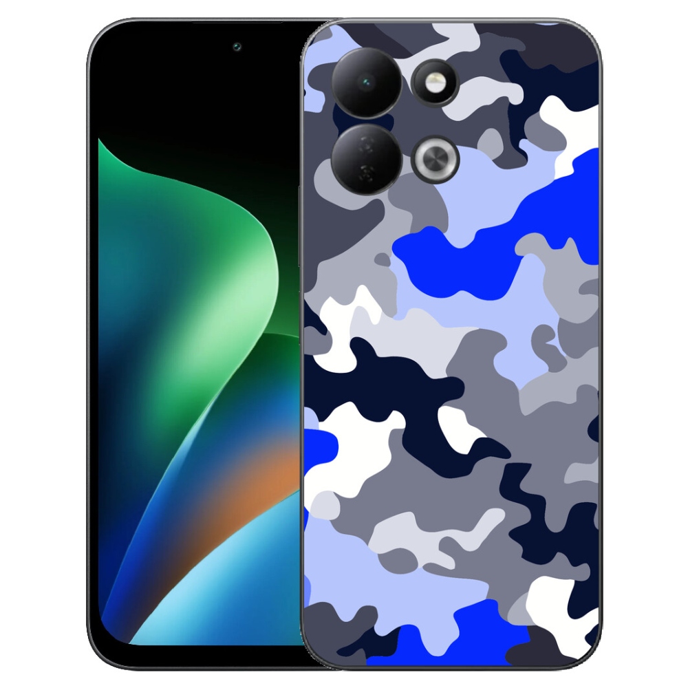 Gelový kryt mmCase na Xiaomi Redmi 17 4G/5G - maskáčový vzor 8