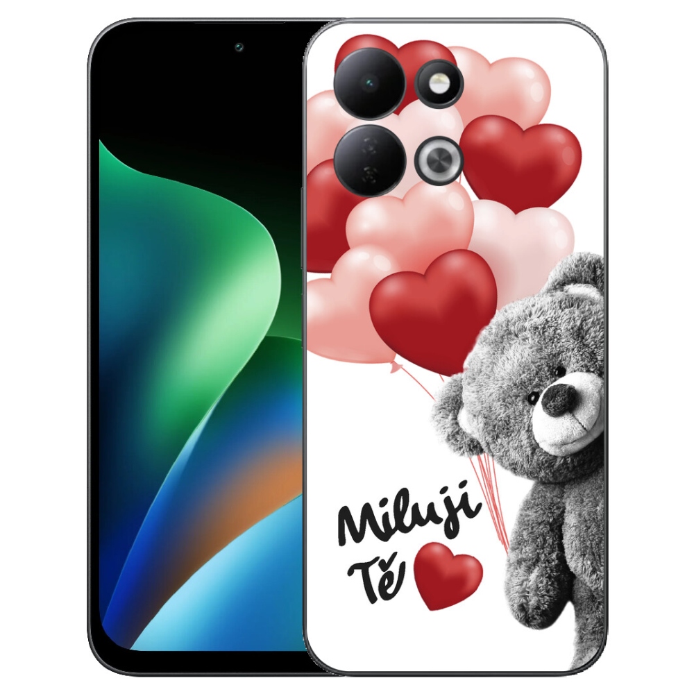 Gelový kryt mmCase na Xiaomi Redmi 17 4G/5G - miluji Tě
