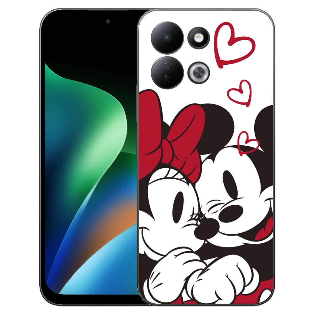 Gelový kryt mmCase na Xiaomi Redmi 17 4G/5G - minnie a mickey