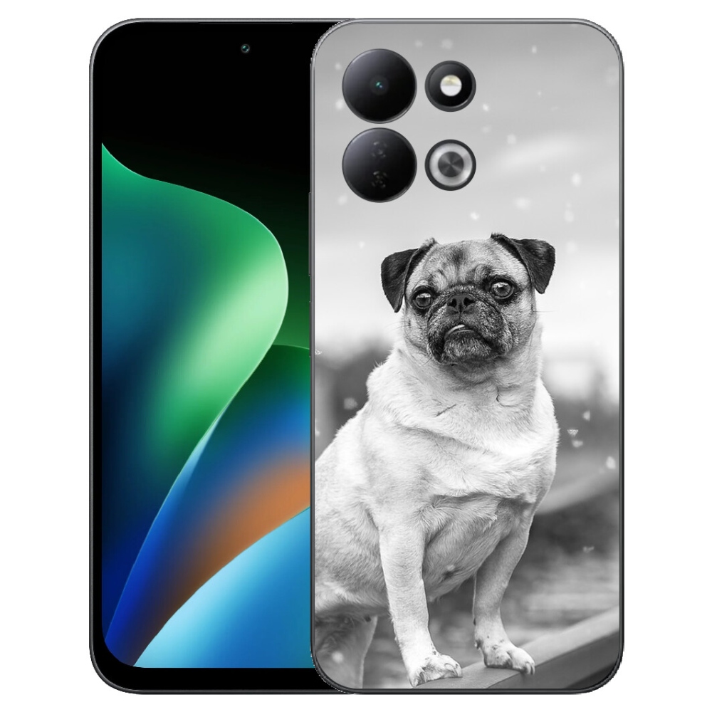 Gelový kryt mmCase na Xiaomi Redmi 17 4G/5G - mops